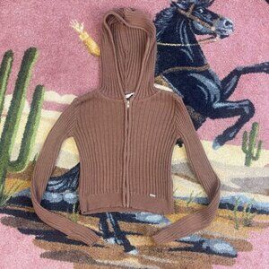 Vintage Y2k Cropped Sweater Knit
